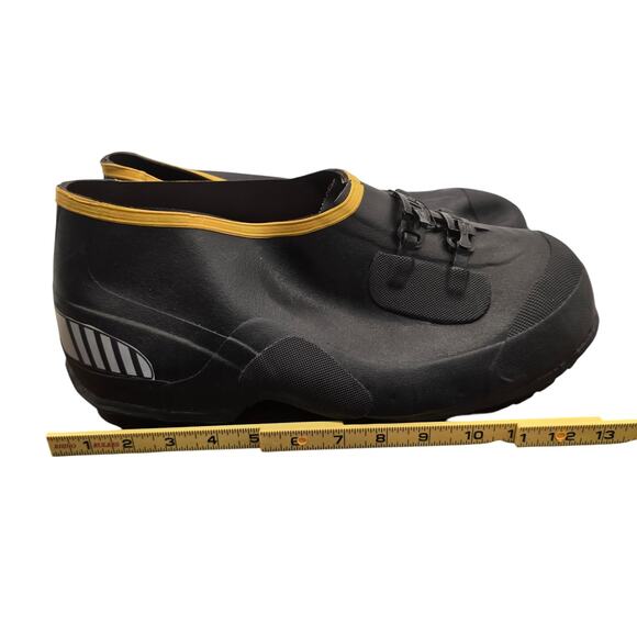 LaCrosse ATS 5" Tungsten Carbide Stud 2 Buckle Overshoe Mens 12 Black Waterproof - Picture 5 of 15